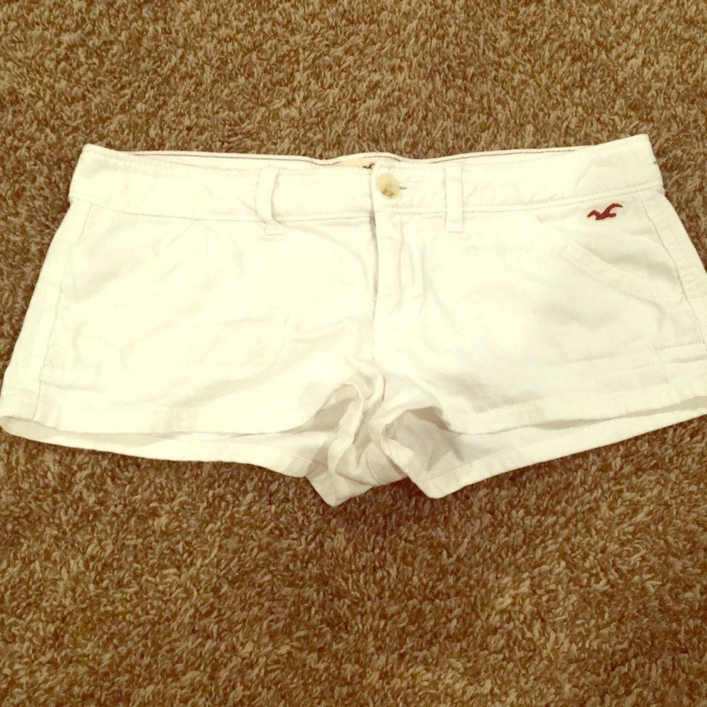 White Hollister Shorts